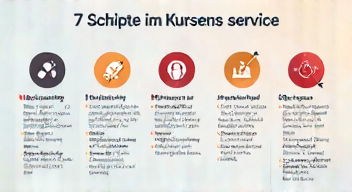 Das sind die Top 7 Schritte beim Kundenservice