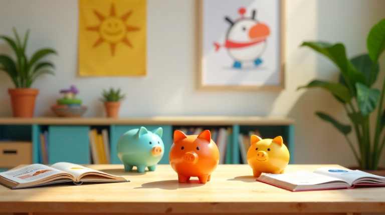Kinderkonten: Finanzielle Bildung für die Jugend, Sparen und Verantwortung